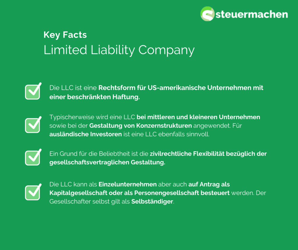 LLC -Limited Liability Company 