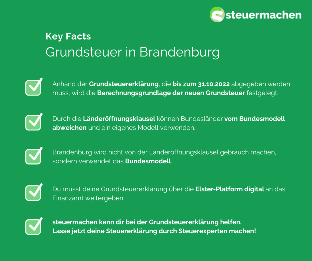 Grundsteuer in Brandenburg