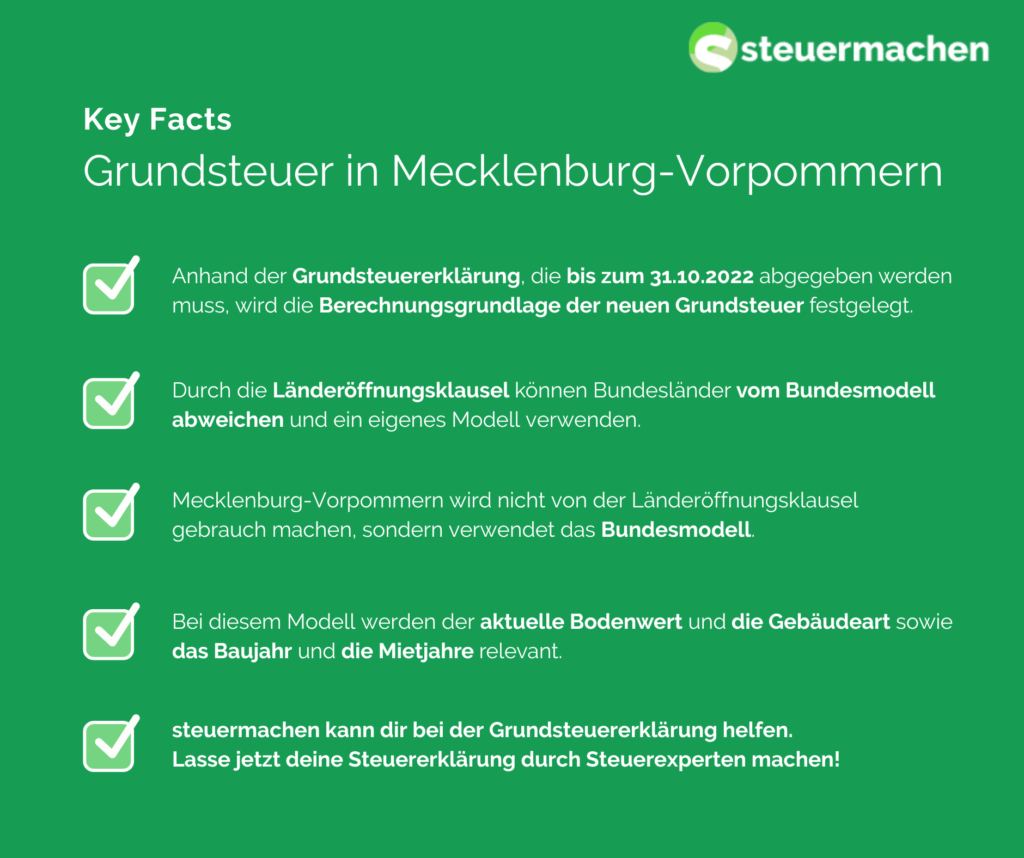 Grundsteuer in Mecklenburg-Vorpommern