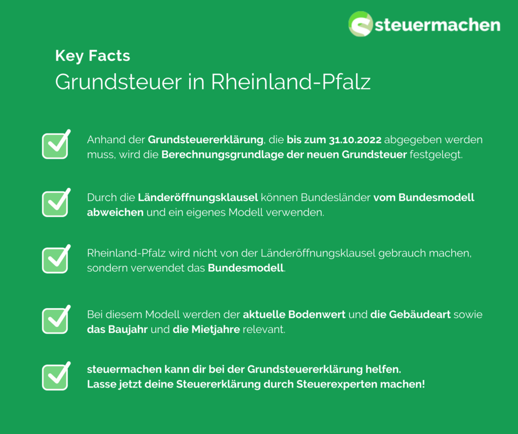 Grundsteuer in Rheinland-Pfalz