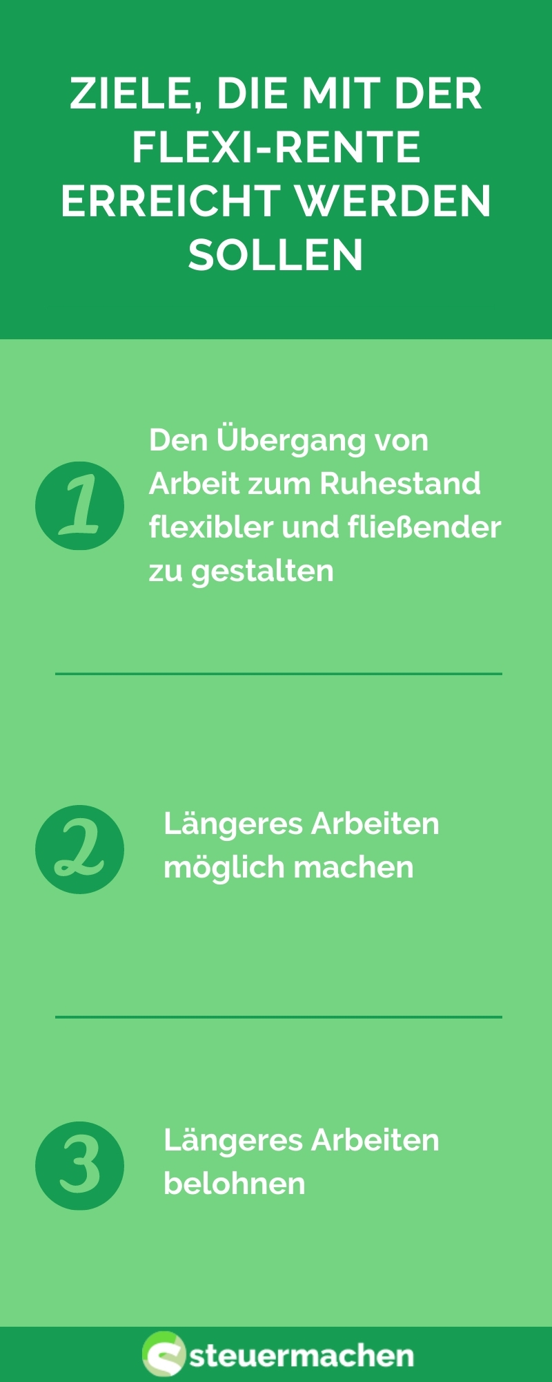 FlexiRente steuermachen