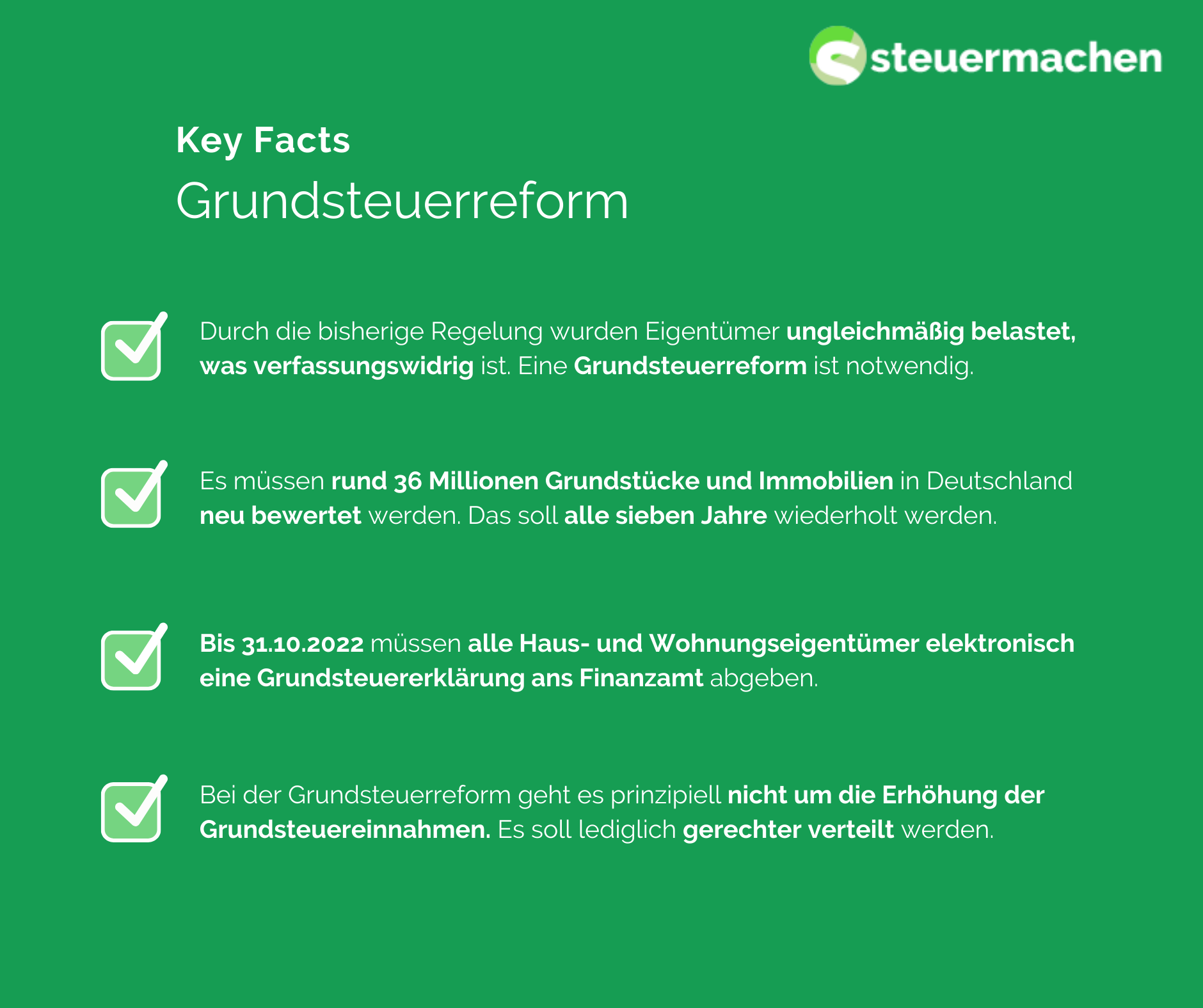 Grundsteuerreform | Steuermachen