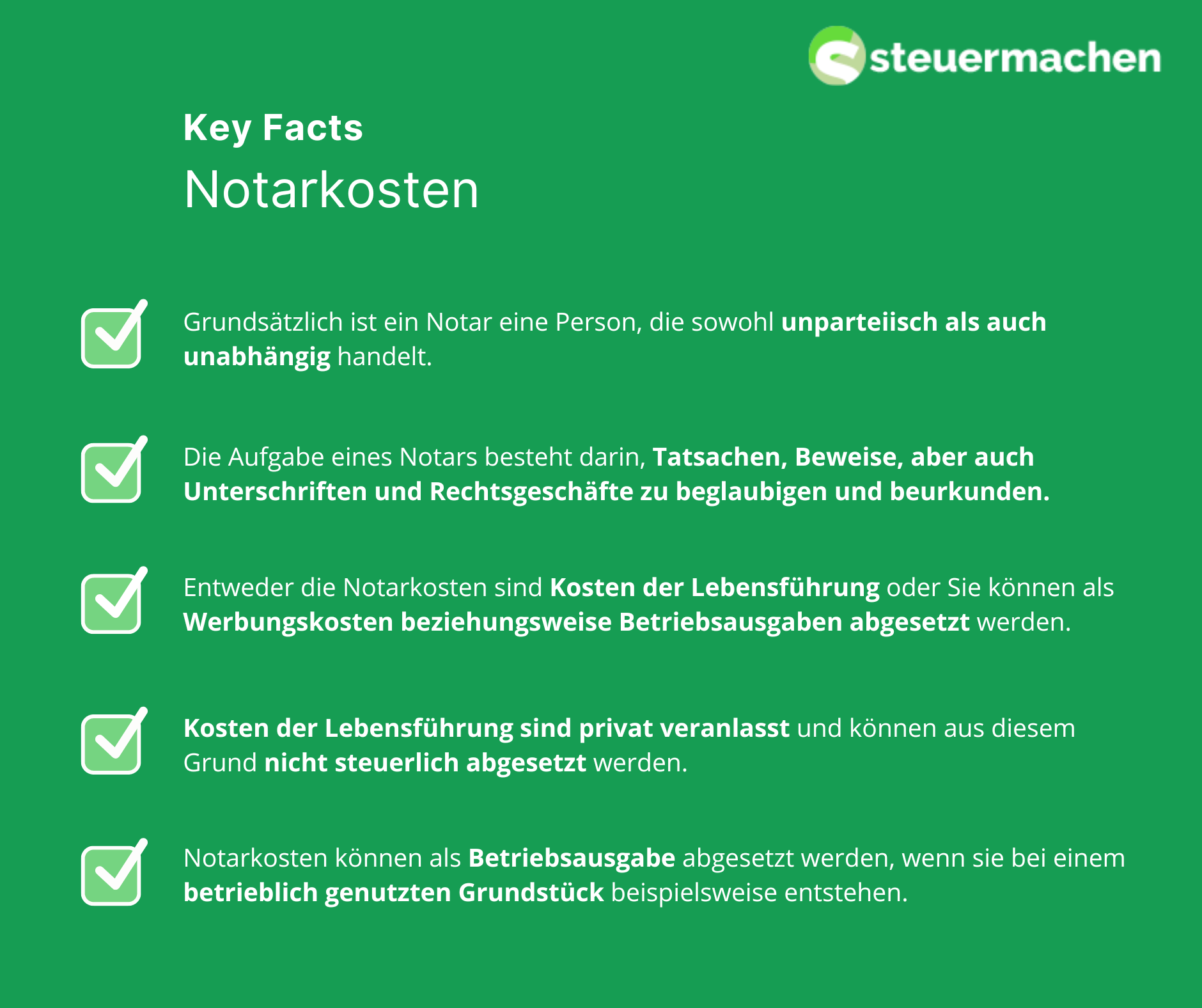 Notarkosten Testament Von Der Steuer Absetzen Notarkosten | steuermachen